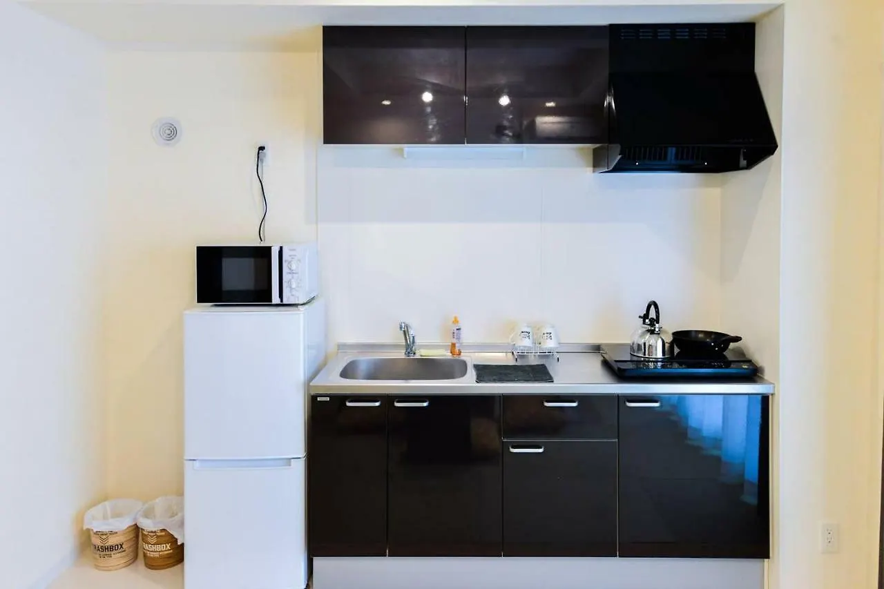 Momo Premium 702 Apartman Szapporo Japán